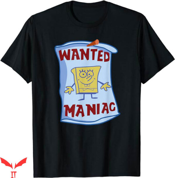 Gangsta Spongebob T-Shirt Maniac T-Shirt Trending