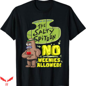 Gangsta Spongebob T-Shirt No Weenies Allowed SpongeBob