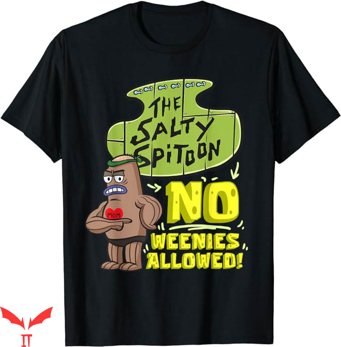 Gangsta Spongebob T-Shirt No Weenies Allowed SpongeBob Gangsta Spongebob T-Shirt No Weenies Allowed SpongeBob