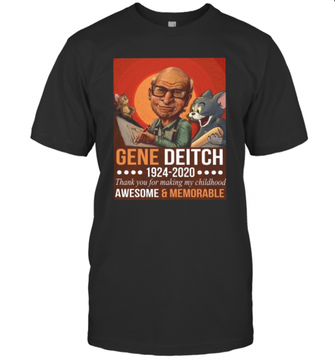 Gene Deitch My Childhood T-Shirt Gene Deitch My Childhood T-Shirt