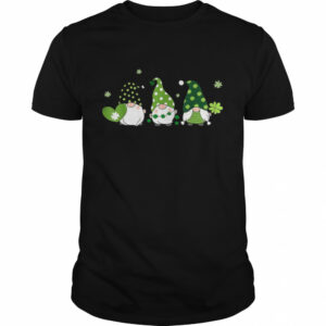 Gnomes St Patricks Day Green Irish Shamrock St Patrick Gnome Shirt