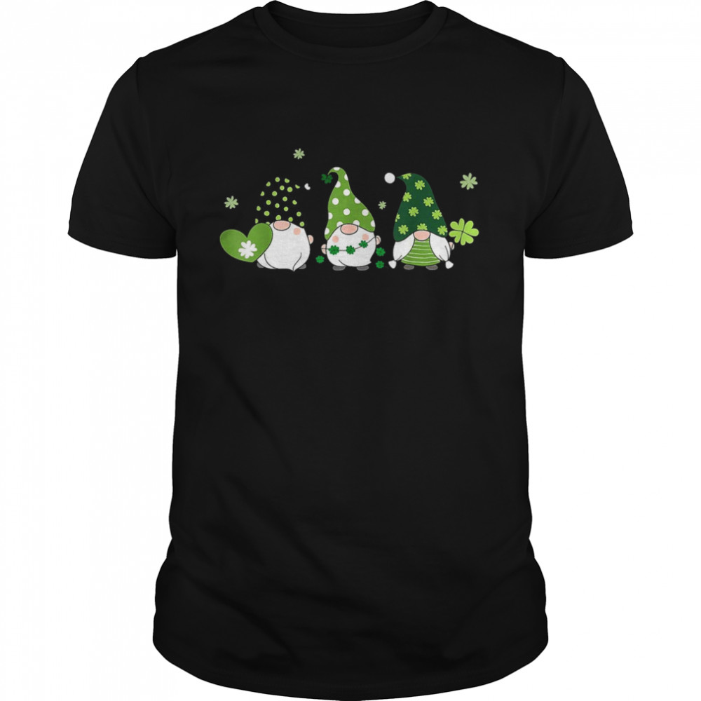 Gnomes St Patricks Day Green Irish Shamrock St Patrick Gnome Shirt Gnomes St Patricks Day Green Irish Shamrock St Patrick Gnome Shirt