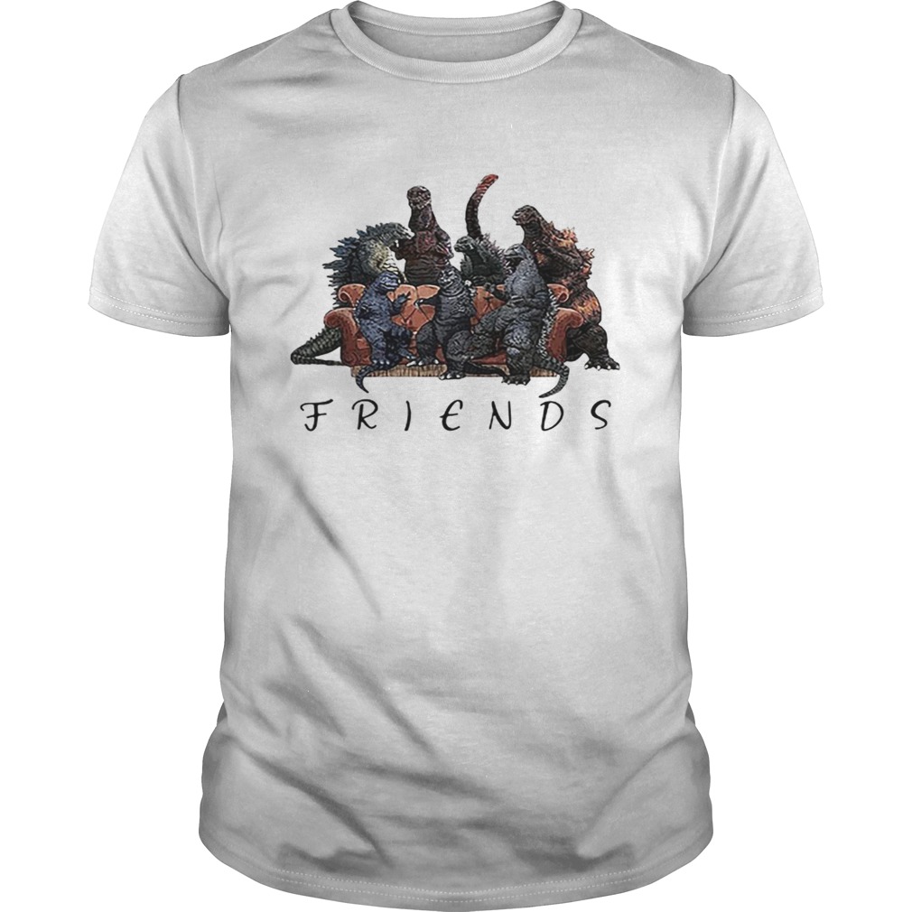 Godzilla Friends all godzillas movies shirt Godzilla Friends all godzillas movies shirt