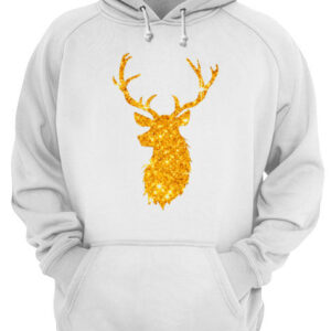 Gold Golden Reindeer Christmas Holiday shirt 3