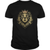 Gold King Lion Crown shirt