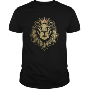 Gold King Lion Crown shirt