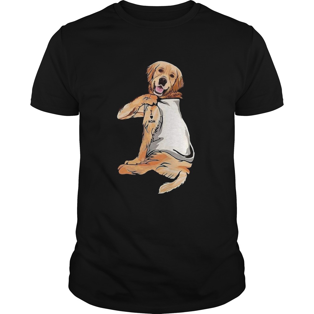 Golden Retriever Tattoos I Love Mom shirt Golden Retriever Tattoos I Love Mom shirt