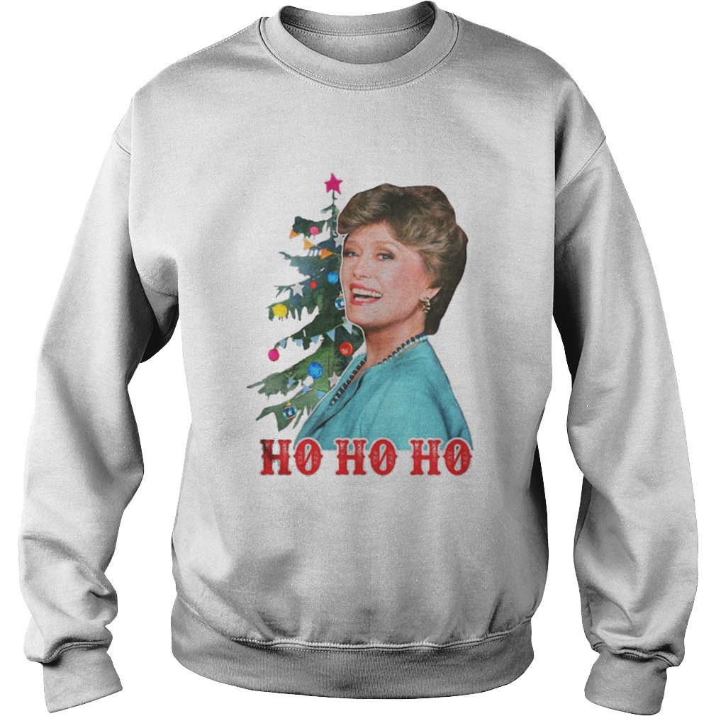 Golden girls Blanche Ho Ho Ho Christmas sweat shirt Golden girls Blanche Ho Ho Ho Christmas sweat shirt