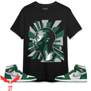 Gorge Green T-Shirt Abstract Match Jordan 1 High OG