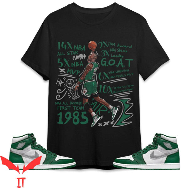 Gorge Green T-Shirt Accolades Match Jordan 1 High OG