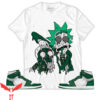 Gorge Green T-Shirt Match Jordan 1 Retro High Rick And Drip