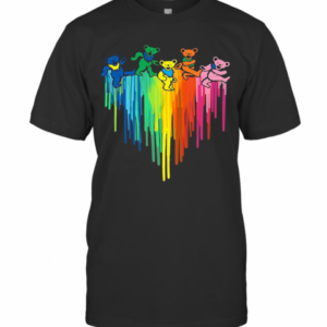 Grateful Dead Bear Paint T-Shirt