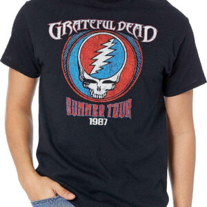 Grateful Dead Golf T-Shirt Dead Summer 1987