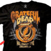 Grateful Dead Golf T-Shirt Halloween 1991 Oakland Pumpkin