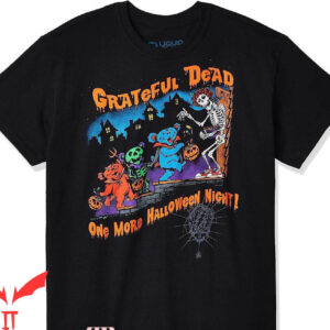 Grateful Dead Golf T-Shirt One More Halloween Night
