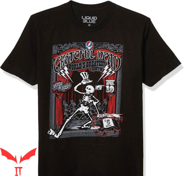 Grateful Dead Golf T-Shirt Show Time