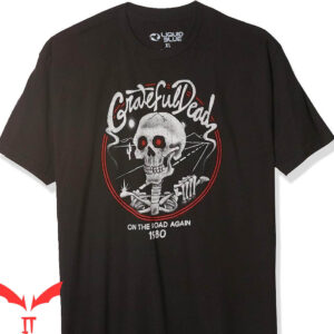 Grateful Dead Golf T-Shirt The Road Again 1980