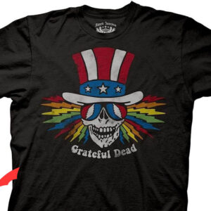 Grateful Dead Golf T-Shirt Uncle Sam USA Shirt