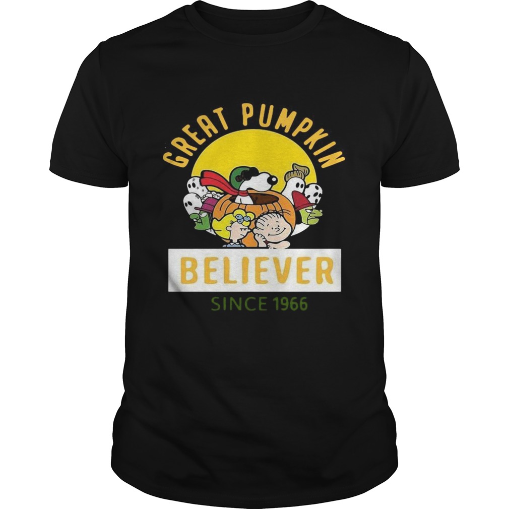 Great Pumpkin Believer Sine 1966 shirt Great Pumpkin Believer Sine 1966 shirt