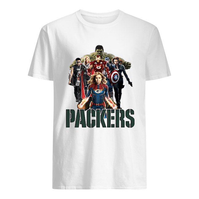 Green Bay Packers Avengers Endgame Characters Marvel shirt Green Bay Packers Avengers Endgame Characters Marvel shirt