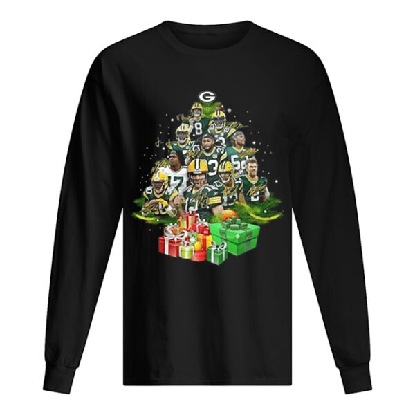 Green Bay Packers Players Christmas Trees shirt