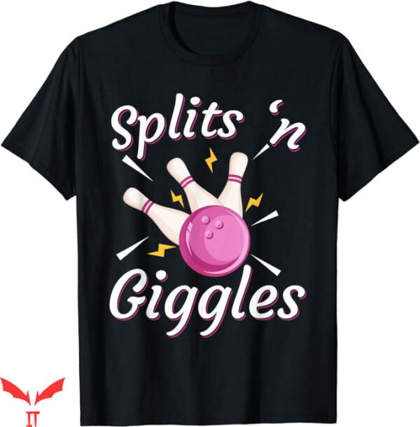 Green Bowling T-Shirt Giggles Bowling Team Player T-Shirt