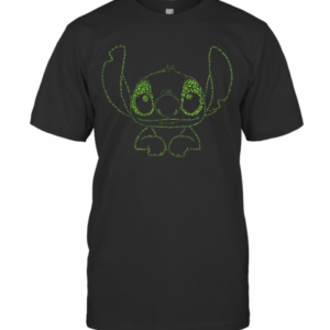 Green Stitch Irish Saint Patrick Day Disney T-Shirt