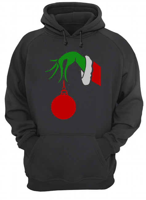 Grinch Arm Holding Ornament shirt Grinch Arm Holding Ornament shirt