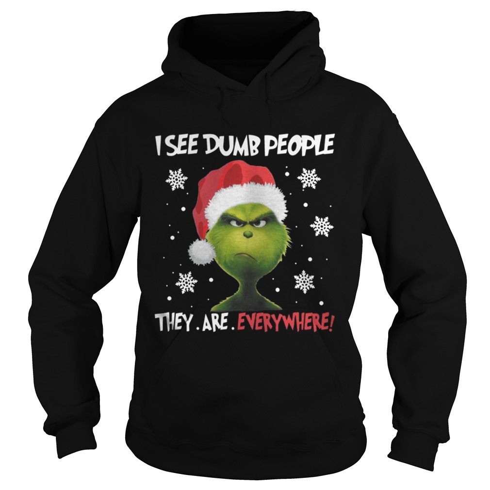 Grinch – I See Dumb People They Are Everywhere Shirt Grinch – I See Dumb People They Are Everywhere Shirt