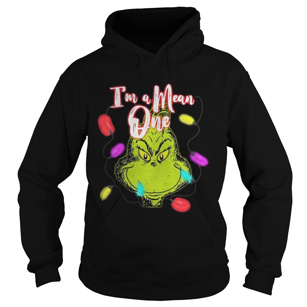 Grinch Im a Mean one Christmas light shirt Grinch Im a Mean one Christmas light shirt