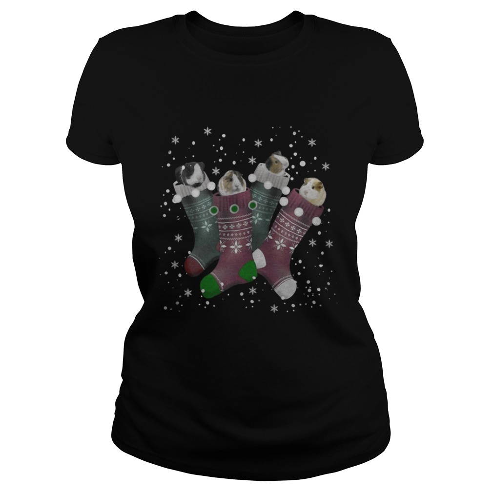 Guinea pig Christmas TShirt Guinea pig Christmas TShirt