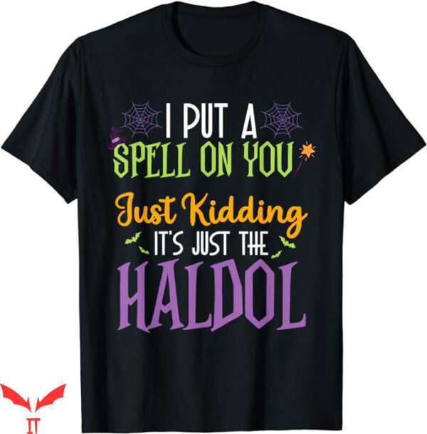 H Is For Halloween T-Shirt Put A Spell On You Tee Halloween