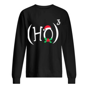 HO3 or HO Cube Funny Christmas Math Teachers Themed shirt
