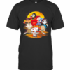 Halloween Horror Characters The Peanuts Moon T-Shirt