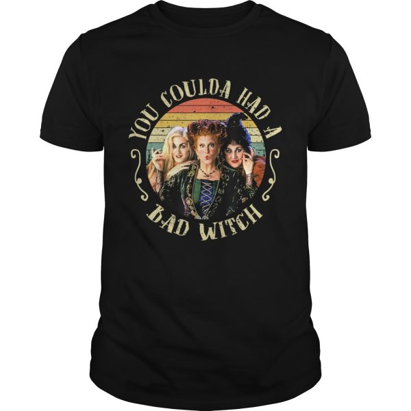Halloween You Coulda Had A Bad Witch Movie TShirt