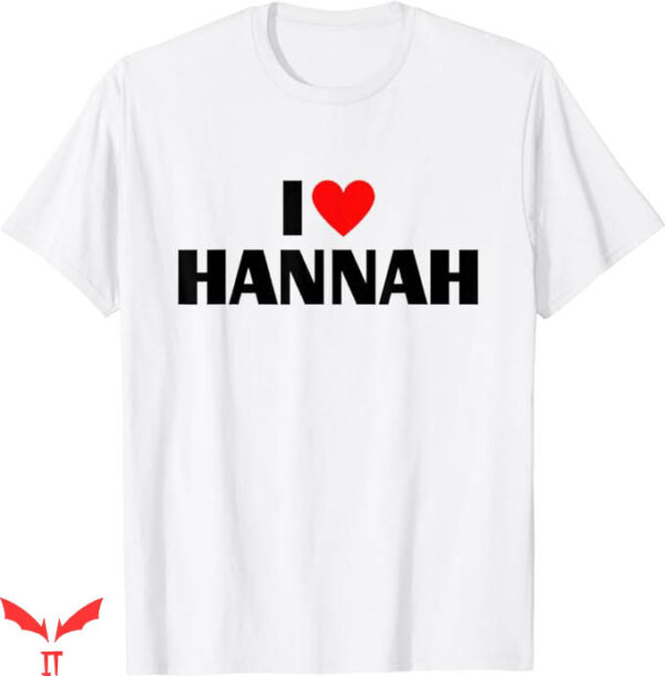 Hannah Montana T-Shirt I Heart Hannah T-Shirt Music
