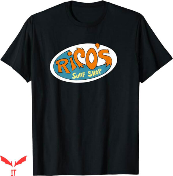 Hannah Montana T-Shirt Ricos Surf Shop Logo T-Shirt Music