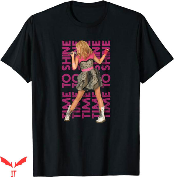 Hannah Montana T-Shirt Time to Shine T-Shirt T-Shirt Music
