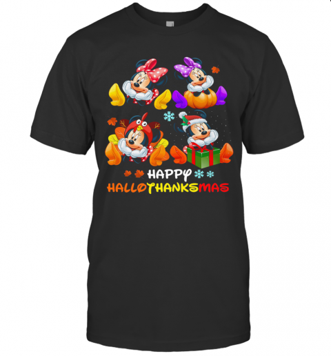 Happy Hallothanksmas Christmas T-Shirt Happy Hallothanksmas Christmas T-Shirt