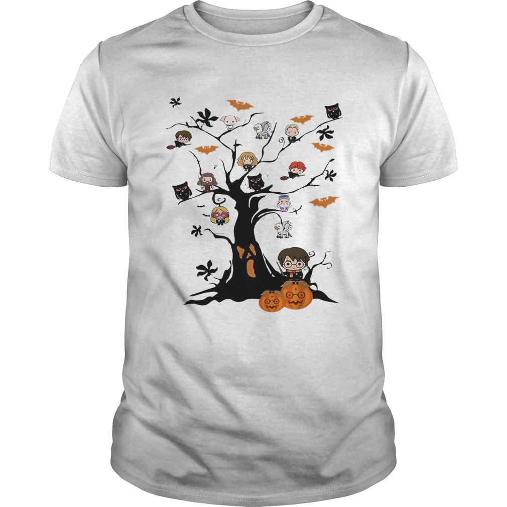 Harry Potter Halloween tree shirt Harry Potter Halloween tree shirt
