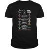 Harry Potter Vs Star Wars Hero Best Friend Female Friend Mentor shirt
