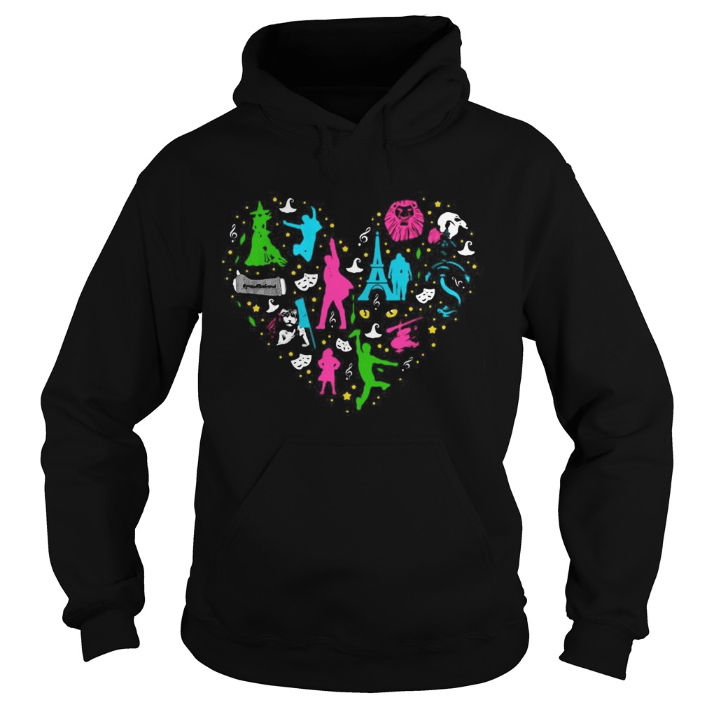 Heart Love Musicals Christmas shirt Heart Love Musicals Christmas shirt