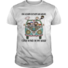 Hippie Harry Potter chibi on a dark desert highway cool wind in my hair shirt