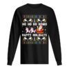 Ho Ho Ho Homo Happy Holigays Santa Unicorn LGBT Pride T-Shirt