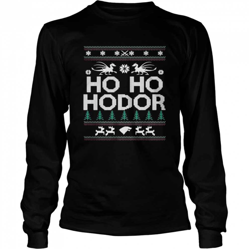 Ho Ho Hodor Toothless Merry Xmas shirt Ho Ho Hodor Toothless Merry Xmas shirt