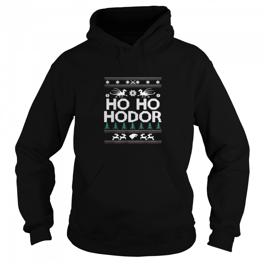 Ho Ho Hodor Toothless Merry Xmas shirt Ho Ho Hodor Toothless Merry Xmas shirt
