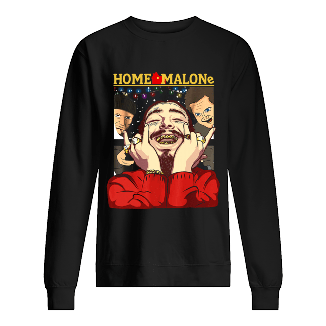 Home Malone Post Malone Christmas shirt Home Malone Post Malone Christmas shirt