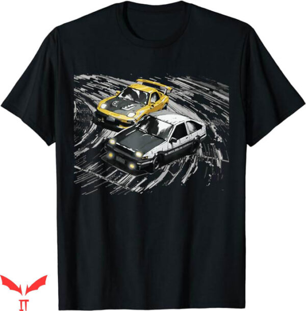 Honda Race T-Shirt Car Street Drift Race T-Shirt Sport