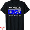 Honda Race T-Shirt Kanji Racing T-Shirt Sport
