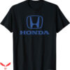 Honda Race T-Shirt Standard Blue Logo T-Shirt Sport